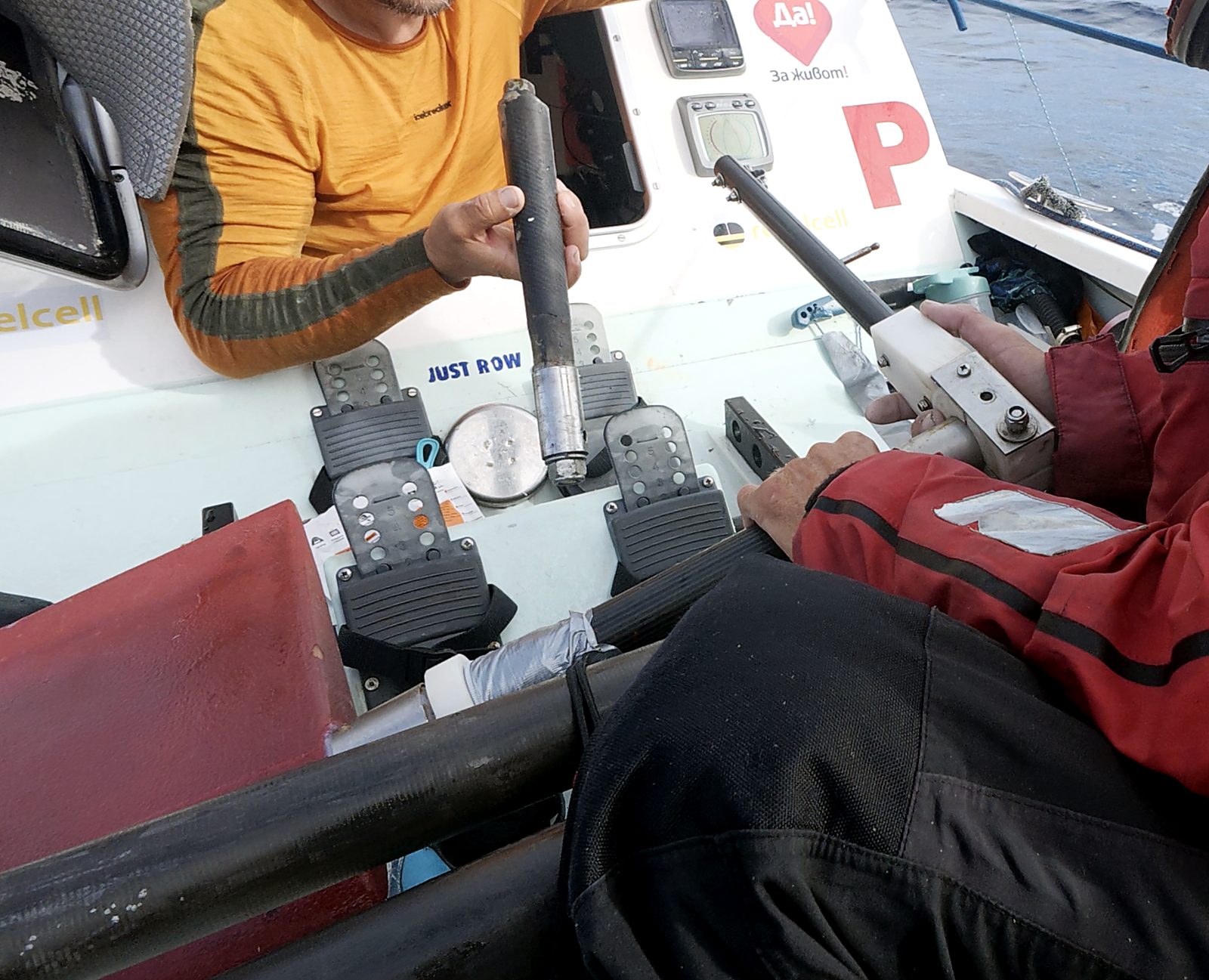 Repair at sea